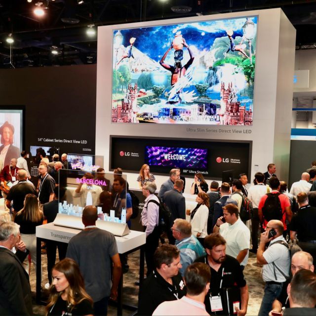 Η LG ανέδειξε τις νέες τεχνολογίες στην InfoComm 2022