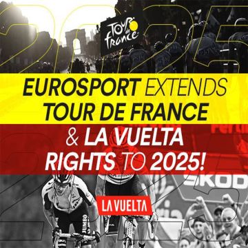 Το Eurosport ανακοινώνει την επέκταση συνεργασίας με Γύρο Γαλλίας και Γύρο Ισπανίας