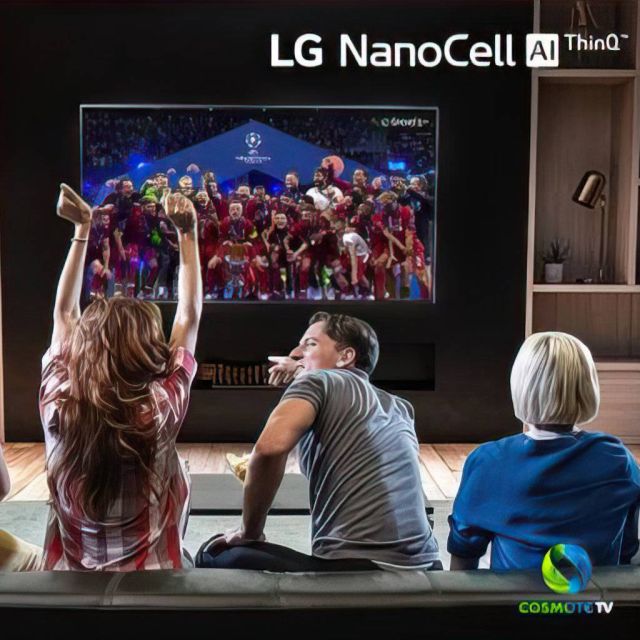 Κάντε δική σας την LG NanoCell TV και αποκτήστε μια συνδρομή COSMOTE TV