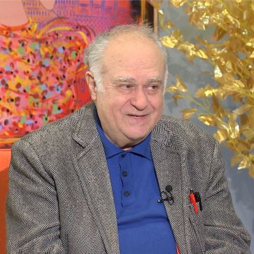 O ζωγράφος Γιώργος Σταθόπουλος στην εκπομπή «Art Week» με τη Λένα Αρώνη