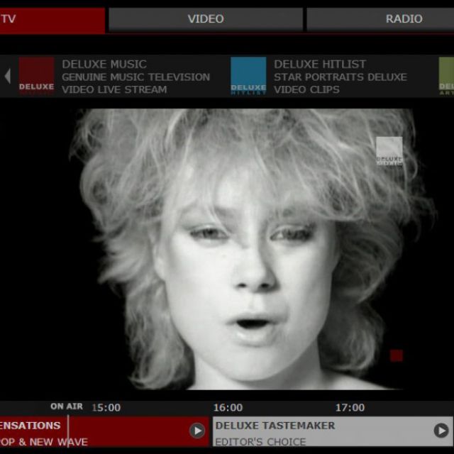 To Deluxe Music HD στην πλατφόρμα της HD+