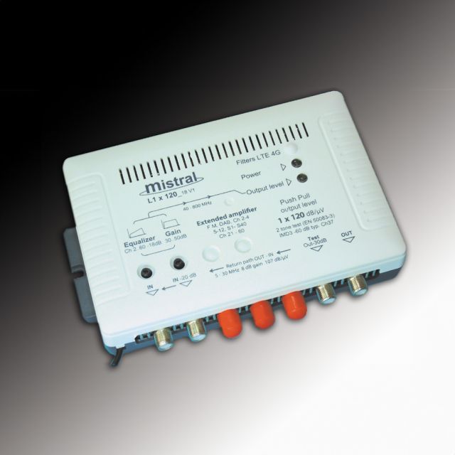 Τα νέα της Mistral – Οδηγίες για μια καλή εγκατάσταση: Ενισχυτής γραμμής L1x120