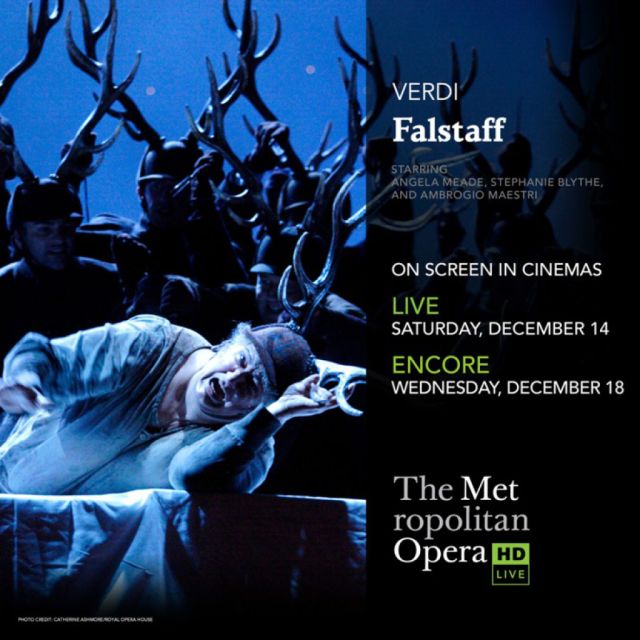 Metropolitan Opera, Live in HD: «Φάλσταφ» του Βέρντι απόψε στις 19:55