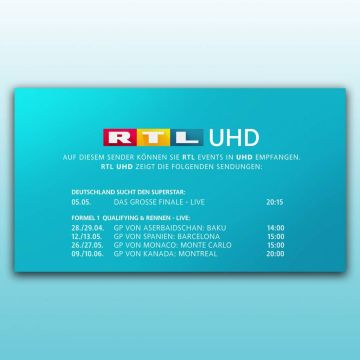 Στις 28 Απριλίου ξεκινά το RTL UHD