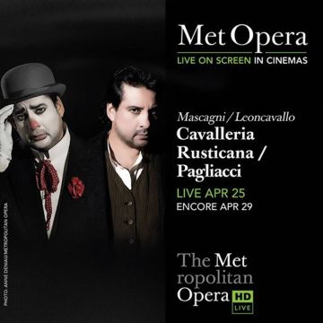 "Καβαλερία Ρουστικάνα" και "Παλιάτσοι" στην Metropolitan Opera, Live in HD
