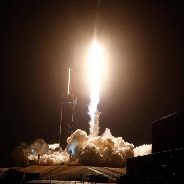 SpaceX: Εκτόξευση πυραύλου με προορισμό τον Διεθνή Διαστημικό Σταθμό