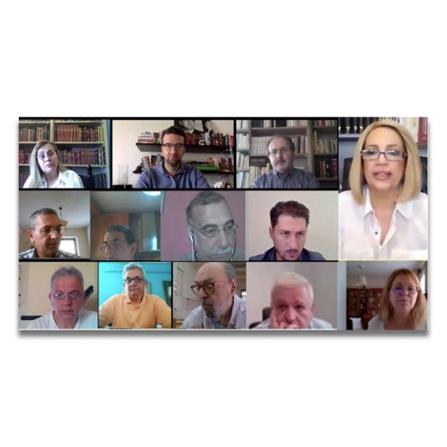 Τηλεδιάσκεψη της Φώφης Γεννηματά με το ΔΣ της ΕΣΗΕΑ