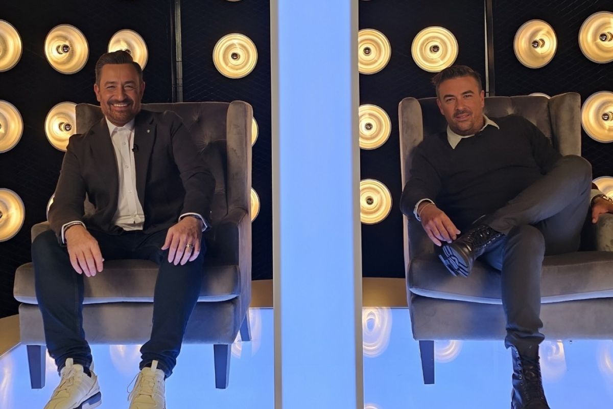 Ο Θέμης Γεωργαντάς υποδέχεται τον Γιάννη Αϊβάζη, στο «After Dark» στο OPEN