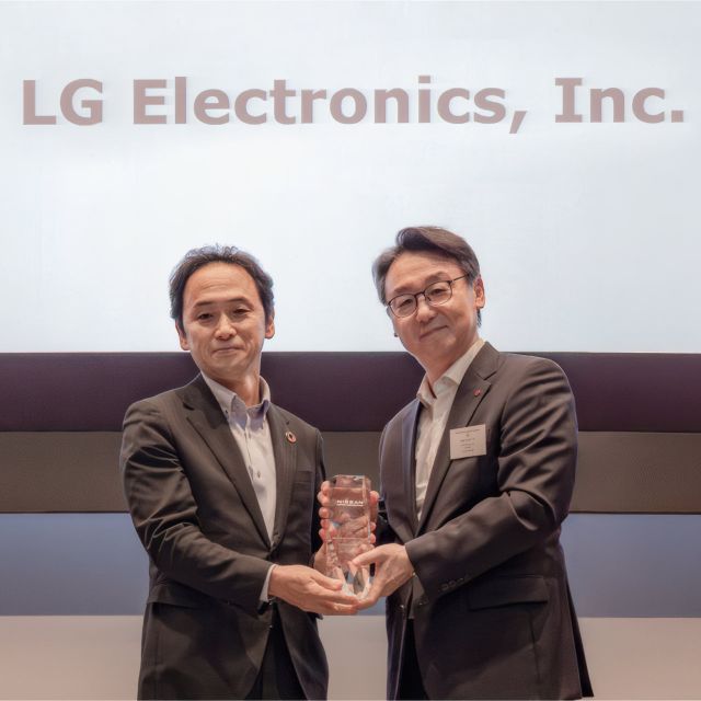 Η LG ΚΕΡΔΙΖΕΙ ΤΟ “GLOBAL INNOVATION AWARD” ΣΤΑ2025 NISSAN GLOBAL INNOVATION & QUALITY AWARDS