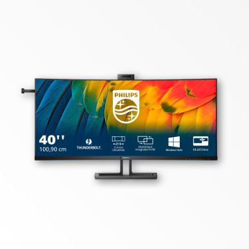 Νέα επαγγελματική οθόνη Philips 40B1U6903CH εξοπλισμένη με θύρα σύνδεσης Thunderbolt™ 4 για έξτρα ταχύτητες