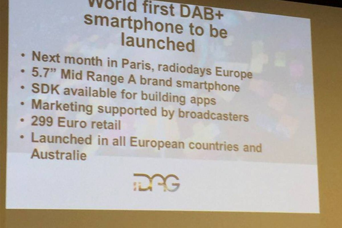 Έρχεται στην αγορά το πρώτο smartphone με ψηφιακό ραδιόφωνο DAB+