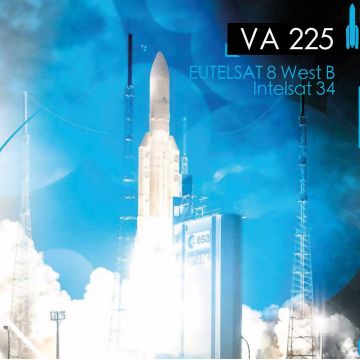 Επιτυχημένη η εκτόξευση του Eutelsat 8 West B και του Intelsat 34