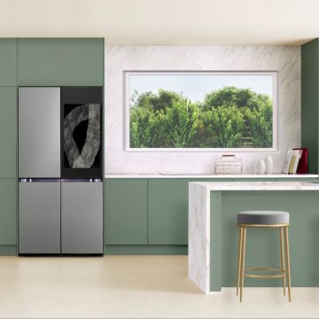 Η Samsung Electronics παρουσιάζει τα οφέλη της εφαρμογής της ενισχυμένης τεχνητής νοημοσύνης και της συνδεσιμότητας στις συσκευές της κουζίνας κατά τη διάρκεια της Διεθνούς Έκθεσης CES 2024