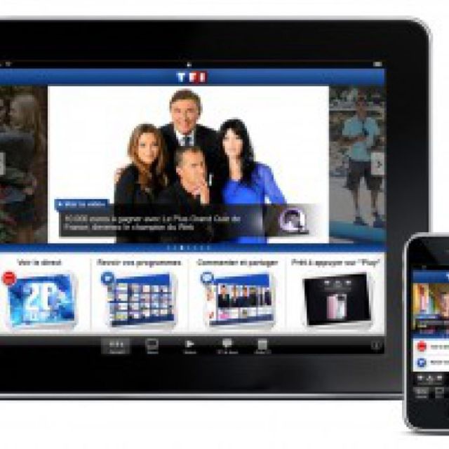 To TF1 λανσάρει εφαρμογές για iPad-iPhone