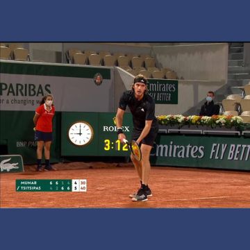 Η ΕΡΤ1 με τον Στέφανο Τσιτσιπά στο Roland Garros