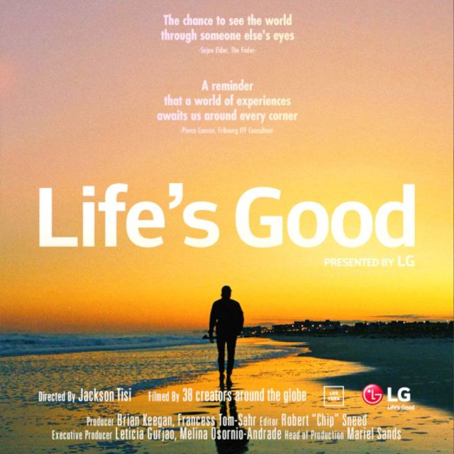 Η LG παρουσιάζει το νέο LIFE’S GOOD FILM PROJECT του JACKSON TISI