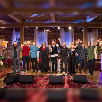 Η Μαρία Φαραντούρη και ο Αλκίνοος Ιωαννίδης στο «Μουσικό Κουτί» της ΕΡΤ1