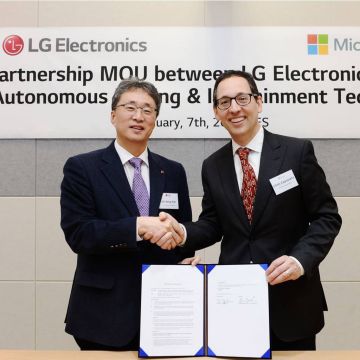Η LG συνεργάζεται με τη Microsoft για να φέρει την επανάσταση στην αυτοκινητοβιομηχανία