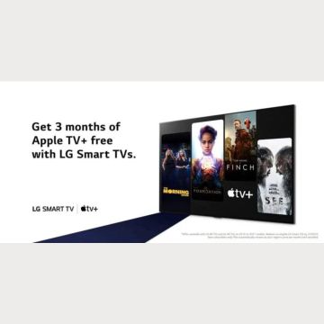 LG: Δωρεάν τρίμηνη δοκιμή Apple TV+ για smart TV μετά το 2016