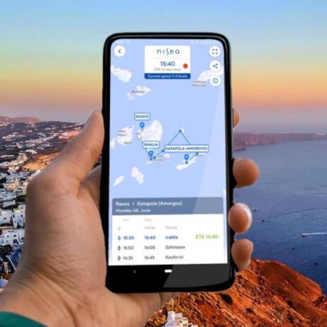 NISEA App: Ακτοπλοϊκά στο χέρι!