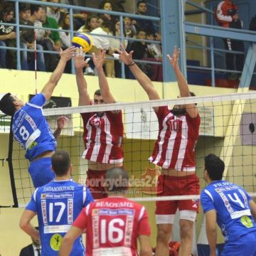 Δύο ματς της Volley League σε live streaming