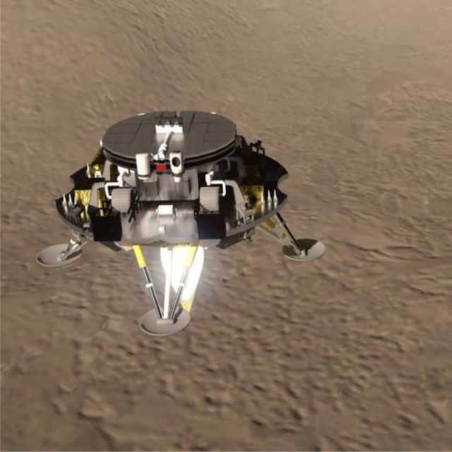Η Κίνα προσεδάφισε με επιτυχία το Zhurong rover στον Άρη