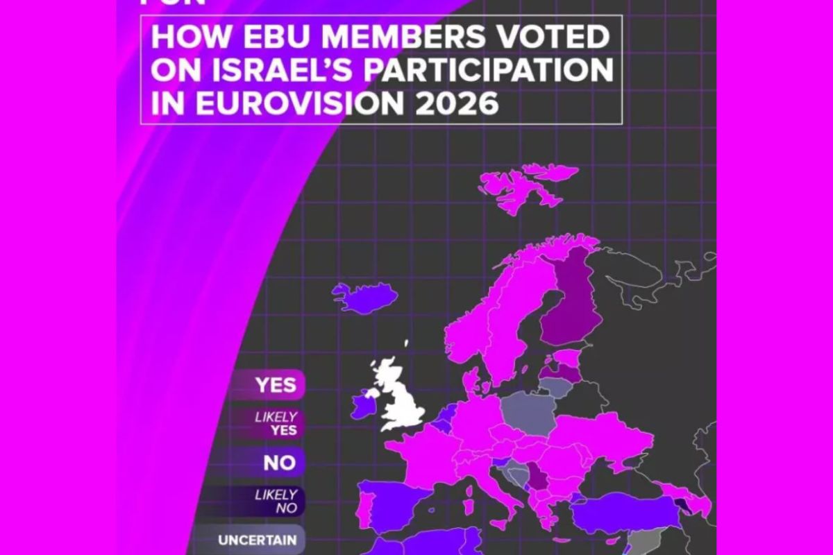 Eurovision: Ποιες χώρες ψήφισαν υπέρ της συμμετοχής του Ισραήλ