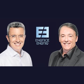 Ο Αντρέας Μικρούτσικος “Ενώπιος Ενωπίω” με τον Νίκο Χατζηνικολάου