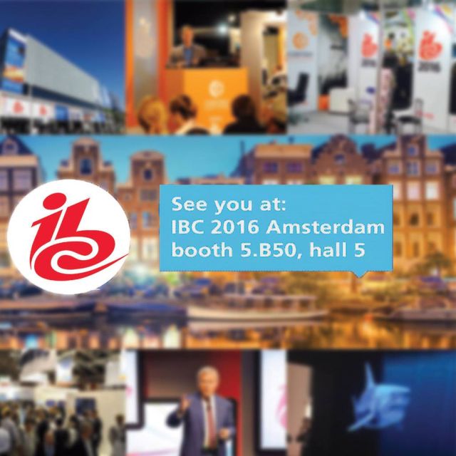 Η WISI στην έκθεση IBC 2016 στο Amsterdam