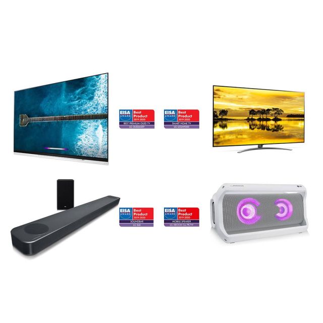 Οι πιο πρόσφατες λύσεις εικόνας και ήχου της LG με τεχνολογία ΑΙ έλαβαν κορυφαίες διακρίσεις στα ετήσια EISA Awards