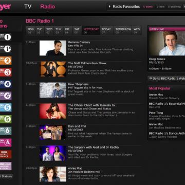 Κανάλι βίντεο στο iPlayer από το BBC Radio 1