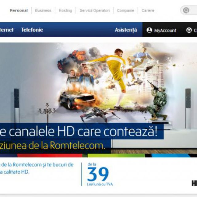 Η Romtelecom επενδύει στο HD