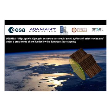 Αναδιπλούμενη κεραία για μικρούς δορυφόρους από ελληνική κοινοπραξία για τον ESA
