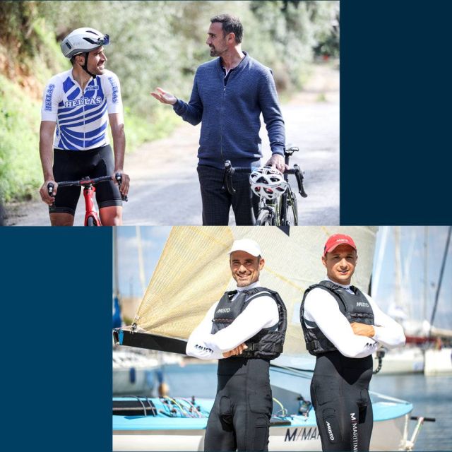 Οι Γιάννης Μιτάκης & Πολυχρόνης Τζωρτζάκης στον ΔΡΟΜΟ ΓΙΑ ΤΟ ΤΟΚΙΟ-Team Hellas με τον Γιώργο Καπουτζίδη