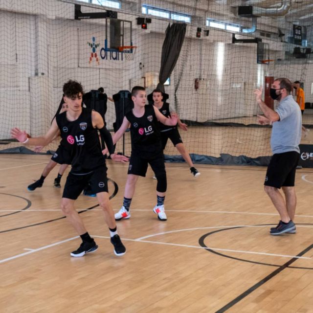 Η ομάδα LG Αθλητές του Αύριο επέστρεψε στις προπονήσεις στο Eurohoops Dome