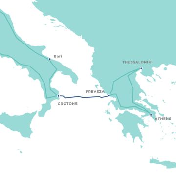 Εγκαινιάστηκε το νέο σύστημα οπτικών ινών IONIAN που συνδέει Ελλάδα με Ιταλία