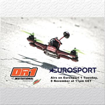 Drone Racing από τον Νοέμβριο στο Eurosport!