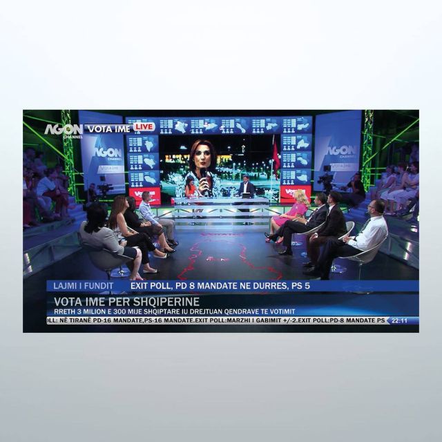 Κατάσχεση αλβανικού τηλεοπτικού σταθμού