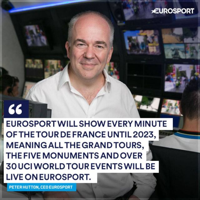 Στο Eurosport το Tour de France έως το 2023 με πλήρη αποκλειστικότητα σε 38 Ευρωπαϊκές αγορές