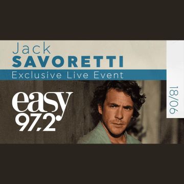 O easy 97.2 φέρνει τον Jack Savoretti στην Αθήνα