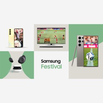 Το Samsung Festival ξεκίνησε με προσφορές και δώρα σε επιλεγμένα προϊόντα κινητής τηλεφωνίας, ήχου και εικόνας