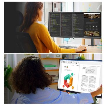 Απογειώστε την παραγωγικότητά σας στο σπίτι με τις LG εργονομικές οθόνες