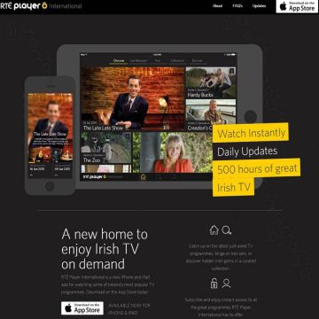 Νέα εφαρμογή από την ιρλανδική RTE για τους κατοίκους του εξωτερικού