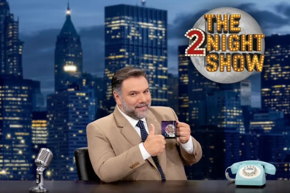 Το «The 2Night Show» με τον Γρηγόρη Αρναούτογλου επιστρέφει στον ΑΝΤ1