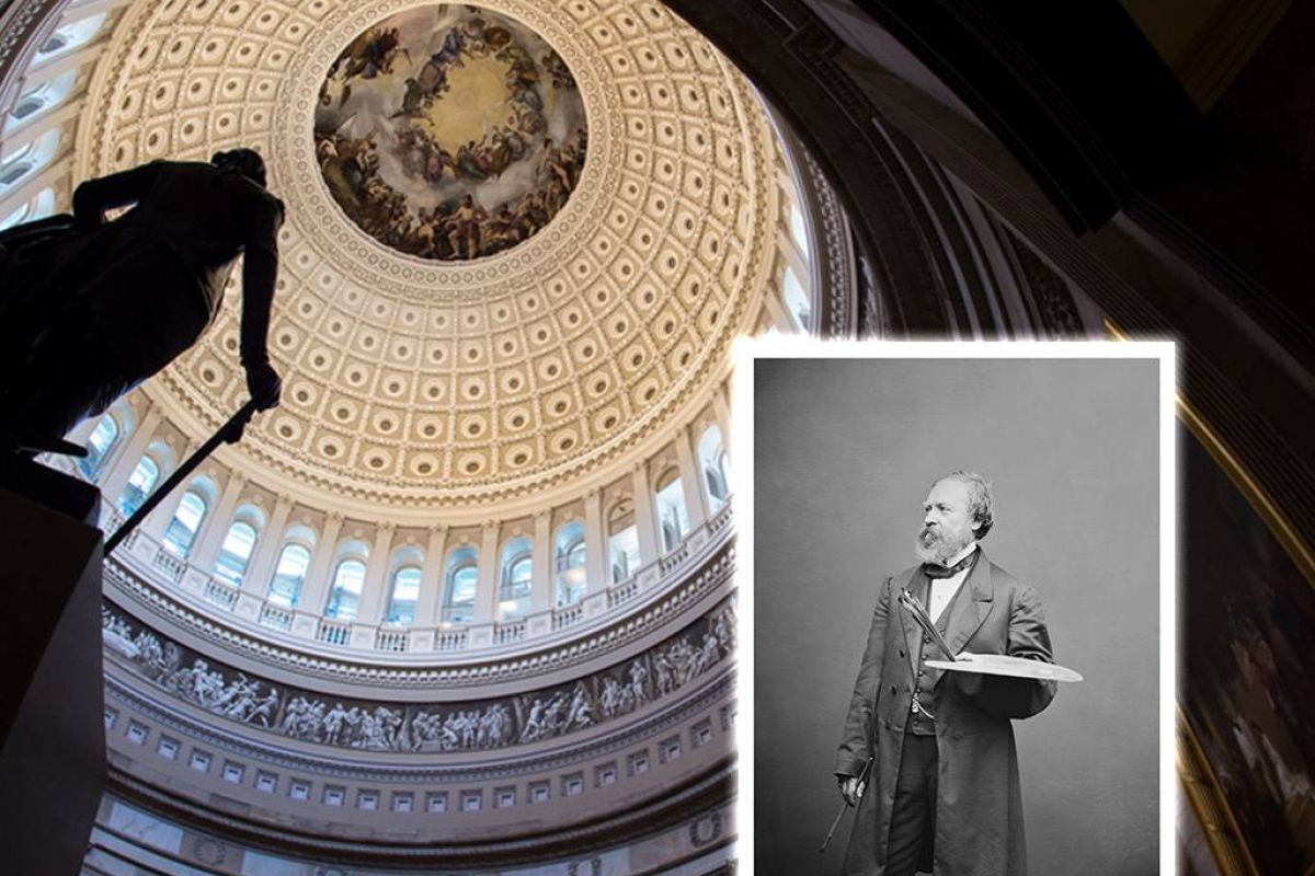 Ο ζωγράφος του Καπιτωλίου των ΗΠΑ Κωνσταντίνος Μπρουμίδης, το επόμενο πρόσωπο του «Αυτοί που Τόλμησαν»