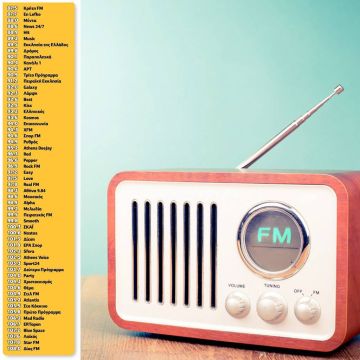 Ο ραδιοφωνικός χάρτης της Αττικής