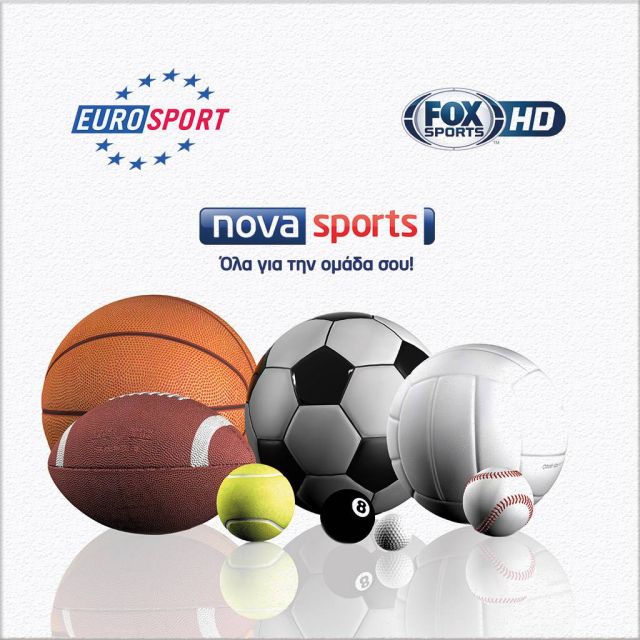 Ζωντανές αθλητικές μεταδόσεις Novasports, Eurosport, Fox Sports HD, 11 – 22 Νοεμβρίου