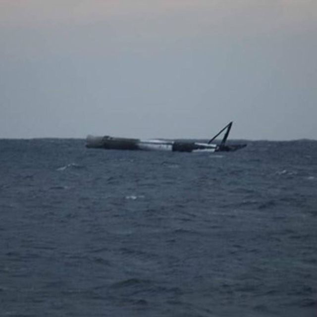 Πύραυλος της SpaceX «επέζησε» από προσθαλάσσωση μετά από εκτόξευση δορυφόρου