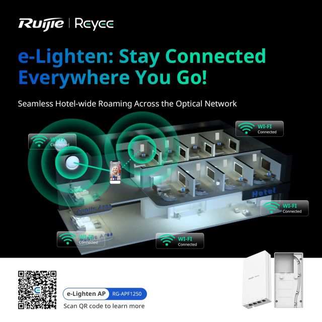 Ruijie Reyee e-Lighten: Η απόλυτη υβριδική λύση Οπτικού Δικτύου & Ethernet για σύγχρονες επιχειρήσεις και ξενοδοχειακές μονάδες!