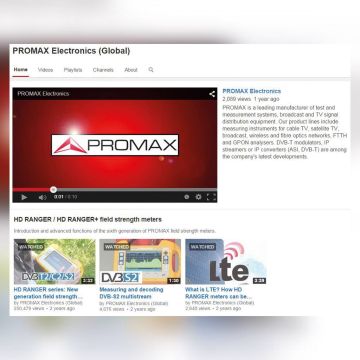 Ενημερωτικά βίντεο από την Promax